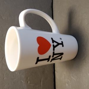I Love NY Coffee Cup 6 inches tall by City Merchandise